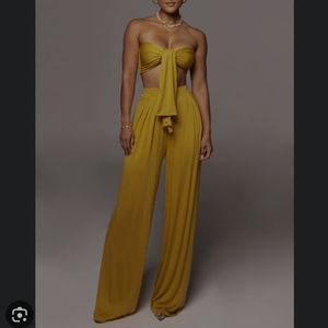 Jluxlabel Tory Mustard Two Piece M